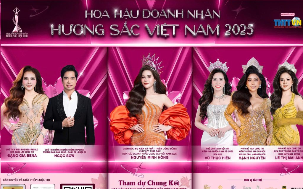Người đẹp Kinh Bắc Nguyễn Minh Hồng đảm nhận vị trí quan trọng tại Hoa hậu Doanh nhân Hương sắc Việt Nam 2025