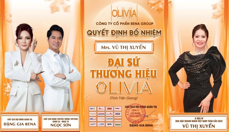 Bước ngoặt mới của Á hậu Vũ Thị Xuyến: Chính thức làm Đại sứ Olivia thuộc Bena Group