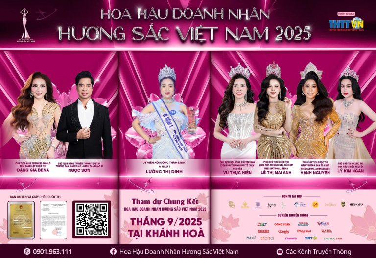 Á hậu 1 Lường Thị Dinh trở lại, đảm nhận vai trò Ủy viên Hội đồng thẩm định Hoa hậu Doanh nhân Hương sắc Việt Nam 2025