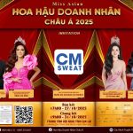 CM SWEAT – Bù khoáng tự nhiên, đồng hành cùng Hoa hậu Doanh nhân Châu Á 2025 tại Quy Nhơn – Gia Lai