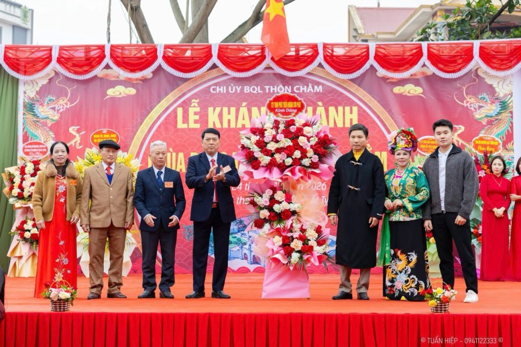 Phúc Trạch Tự khánh thành: Ghi dấu tấm lòng vàng của Hoa hậu Toàn năng Nguyễn Thị Hương