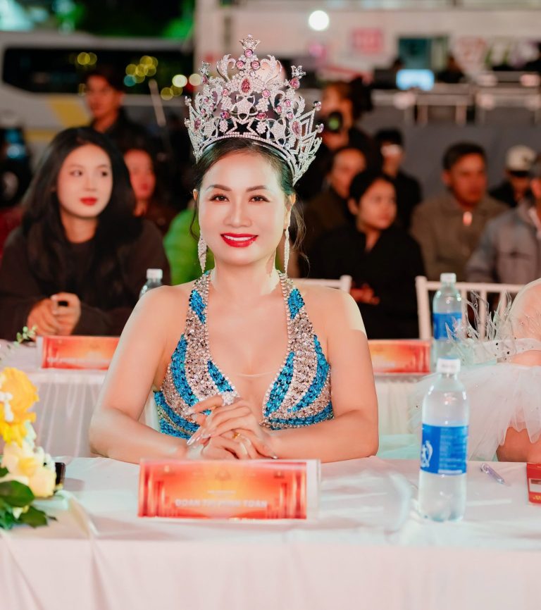 Hoa hậu Đoàn Thị Minh Toán “ngược ngàn” lên Pleiku, lần thứ hai đảm nhận vai trò Ban Giám khảo