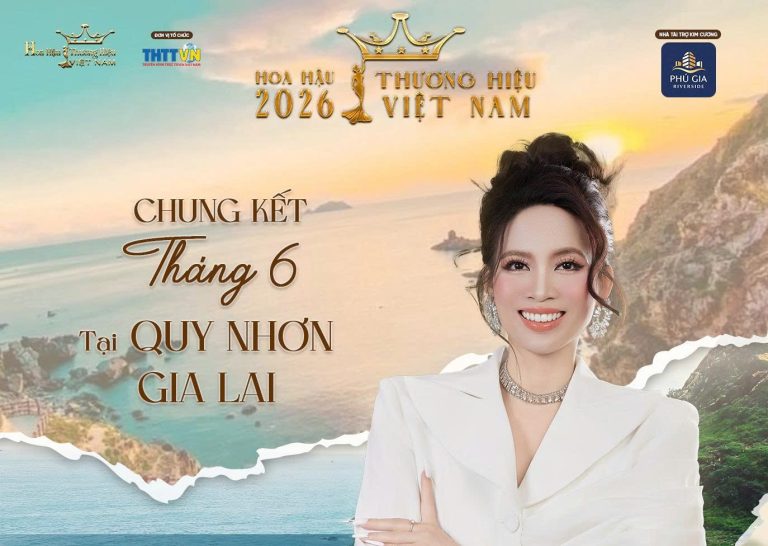 Hoa hậu Ban Thị Thu ngồi ghế nóng Hoa hậu Thương hiệu Việt Nam 2026
