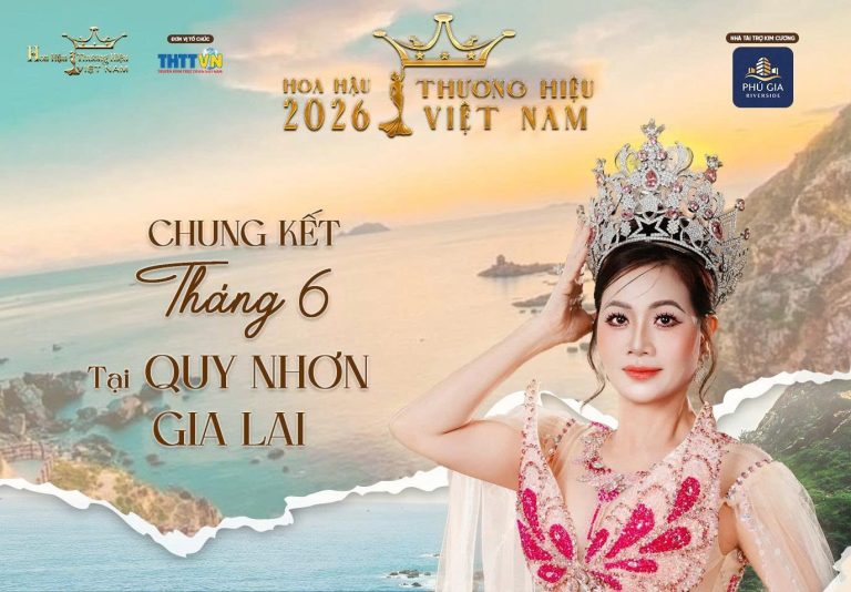 Hoa hậu Đoàn Thị Minh Toán đồng hành cùng Hoa hậu Thương hiệu Việt Nam 2026 trên cương vị Ban Giám khảo
