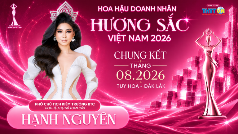 Hoa hậu Đại sứ Toàn cầu Nguyễn Hạnh Nguyên: Người “giữ lửa” cho Hoa hậu Doanh nhân Hương sắc Việt Nam 2026 tại Tuy Hòa