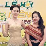 Á hậu Kelly Tran hội ngộ Hoa hậu Đại sứ Du lịch Việt Nam 2024 Đinh Thị Hoa tại Lễ hội Sầu riêng Đắk Lắk 2026