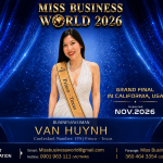 Nữ doanh nhân Huỳnh Tuyết Vân tự tin chinh phục hành trình mới tại Miss Business World 2026