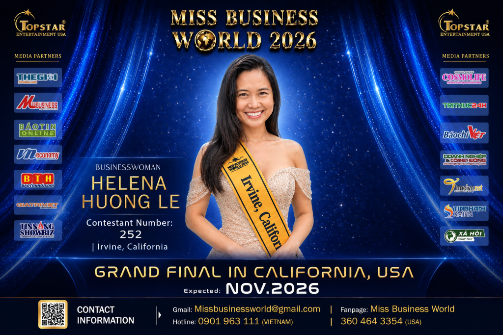 Helena Hương Le – Từ Dược sĩ Quân đội Mỹ đến nữ doanh nhân Việt kiều tại California